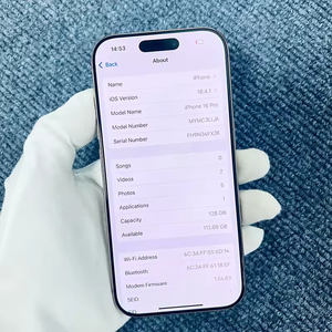 Smartphone Usati Autentici Versione USA <span class=keywords><strong>128GB</strong></span> Sbloccati Grado A per iPhone 16 Pro - Product Image 3