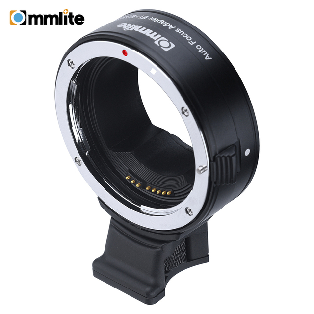 COMMLITE CM-EF-EOS R Electronic AF Lens Mount Adapter From Canon EF/EF-S Lens to Canon EOS R RF-Mount Full-frame Camera