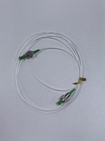 Kabel Jumper Optik Single Mode G657A2 FC APC ke FC APC 0.9mm 2M Single Core Low Insertion Loss Patch Cord