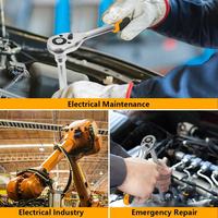 Outils à main multifonctionnels 108pcs Socket Wrench Tool Set Vehicle Auto Repair Tool Kit