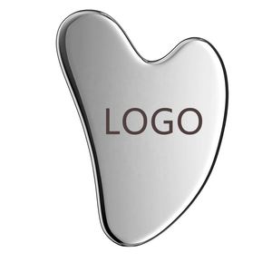 Cold Face <b>Tool</b> Premium 304 Gua Sha Metal Stainless Steel Guasha Board Facial <b>Massager</b> - Product Image 1