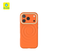 Coque de téléphone BLUEO Lollipop en silicone, charge sans fil, anti-traces de doigts, magnétique, antichoc, protection 360°, étanche pour 18