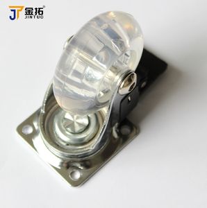50mm transparente verstellbare Möbel Rollen rad bremse PVC-Gummi material für Büro Krankenhaus Badezimmer Hotel anwendungen - Product Image 3