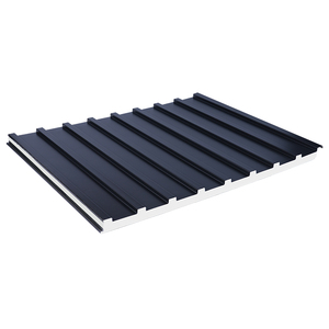 Panel sándwich de techo con aislamiento de aluminio y acero compuesto con núcleo de espuma de <span class=keywords><strong>poliuretano</strong></span>, diseño moderno para uso exterior interior y exterior - Product Image 1