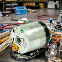 Motor Servo de Imán Permanente con Escobillas Ti5 para Robot Humanoide, Modelo de Articulación de Brazo 40-52-2E-101, Doble Codificador, Montaje con Brida, 11N.M