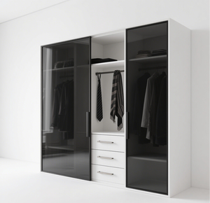 Armoire <span class=keywords><strong>à</strong></span> montage facile : Rangement robuste et moderne pour <span class=keywords><strong>chambre</strong></span> et logements locatifs - Product Image 5