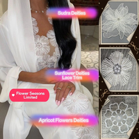 Robe Abaya vintage avec dentelle, Abaya ouverte, vêtements islamiques, robe musulmane à manches longues pour femmes, applique florale, été