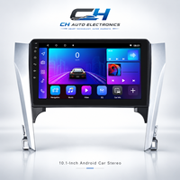 Autoradio Android 10 pouces 2 Din 8 cœurs 4G WiFi GPS FM BT Carplay Android Auto Mirror Link pour Toyota Camry 2012-2014