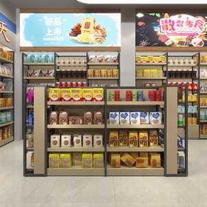 주문을 받아서 만들어진 나무와 상점 약학 선반 슈퍼마켓 선반 곤돌라 선반설치 튼튼한 나무로 되는 금속 1) 슈퍼마켓 2) 상점 37 # - Product Image 5