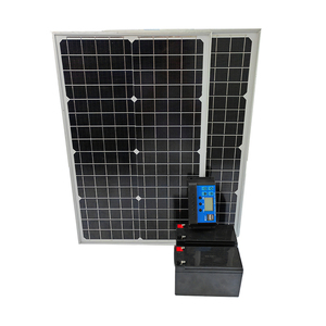 Panel solar monocristalino de 30W con batería de respaldo con cargador para abridor de puerta de motor de 12V/24V CC o Puerta de barrera - Product Image 4