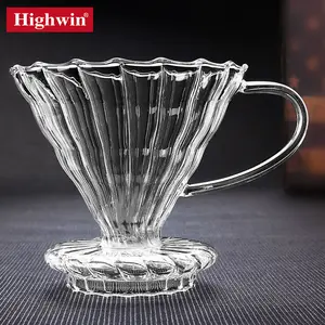 Highwin Cao Borosilicate Rõ Ràng Pha Cà Phê Nhỏ Giọt