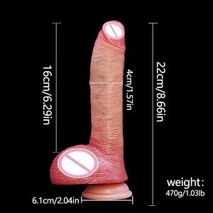 Envío Gratis, Compra de Consoladores de Silicona con Duplicación 1:1, Realistas y con Fuerte Ventosa para Masturbación, el Mejor Precio - Product Image 5