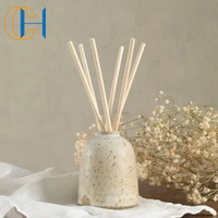 C & H Ensemble de diffuseurs à roseaux modernes de luxe personnalisés en gros Diffuseur en céramique d'aromathérapie pour désodorisant d'huiles essentielles