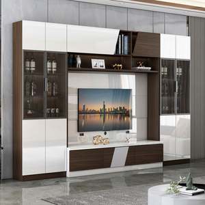 <b>TV</b> Wall Cabinet Modern Luxury Suspended <b>Unit</b> <b>Floating</b> <b>TV</b> Stand Design for Living Room Furniture - Product Image 4