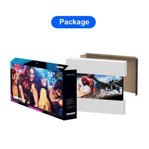 โรงงาน OEM ทีวีสมาร์ท HDTV ขนาด 55 นิ้ว พร้อม Android 13 WiFi ตัวเครื่องสีดำ สำหรับใช้ในโรงแรม ทีวีสมาร์ท - Product Image 5