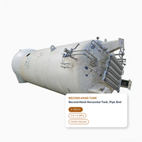 Réservoir d'azote liquide remis à neuf, réservoir de stockage cryogénique, cuve sous pression, mise en service clé en main, pièces de rechange