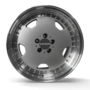 Kipardo new 18 inch 5x112 5x114.3 staggered passenger alloy car wheels rims for Benz