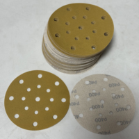 6 pouces 17 trous crochet anneau disque de meulage 100 pièces divers papier de verre pour voiture polissage personnalisable OEM divers disques abrasifs