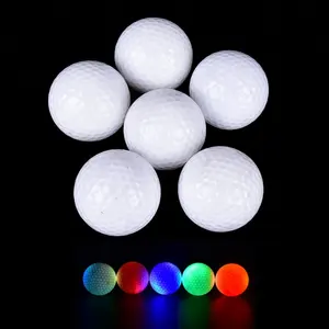 Haiying-pelotas de Golf que brillan en la oscuridad, juego de pelota de gama, personalizado, 80-90, XL-GB, 1000 Uds.