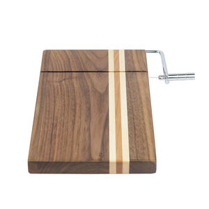 Trancheuse à <span class=keywords><strong>fromage</strong></span> en bois de cerisier érable Offre Spéciale et noyer noir avec lame pour bloc <span class=keywords><strong>fromage</strong></span> guillotine saucisse jambon Biltong Jerky - Product Image 5