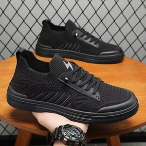 Chaussures de sport pour hommes, style décontracté d'été, respirantes, antidérapantes, chaussures de course pour hommes - Product Image 3