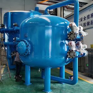 Équipement de traitement des eaux de puits : Filtre au charbon actif et au sable de manganèse pour l'élimination du fer - Product Image 1