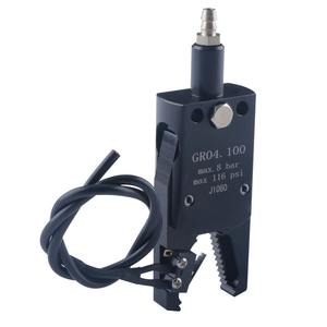 Pinza Neumática para Moldeo por Inyección Gr04.100, Brazo Robótico Mini, Mordaza de 1/2 Pulgada, Dentada, Grado Industrial, Aleación de Aluminio - Product Image 1