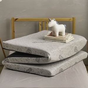 Couvre-matelas en graphène de 8cm-Couvre-matelas pliable et respirant pour bébé, idéal pour les voyages à domicile - Product Image 3