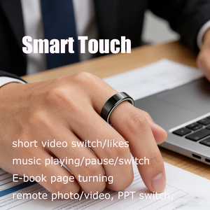 Anneau intelligent Fitness & Santé AC11 - Suivi du sommeil, de la VFC, du <span class=keywords><strong>cycle</strong></span> <span class=keywords><strong>menstruel</strong></span> <span class=keywords><strong>et</strong></span> des données sportives - Product Image 3