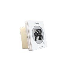 Monitor de Calidad del Aire de Grado Comercial Tongdy, Sensor NDIR para CO2, PM2.5, TVOC, HCHO, con Alarma de Luz para Edificios de Oficinas