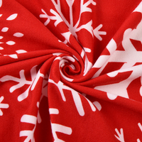 Housses de canapé et de chaise extensibles en tissu tricoté léger et respirant en soie de lait, motif flocon de neige de Noël, directement de l'usine