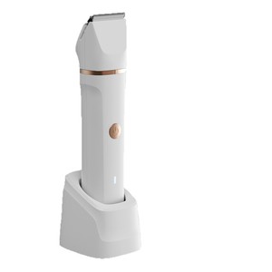 Tondeuse pour femmes 5-en-1 à disque rotatif, pour poils du maillot et du pubis, étanche IPX7, rechargeable, tondeuse indolore pour poils du nez - Product Image 4
