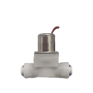 Válvula de solenoide de agua de plástico pequeña automática Goldenland con conexión rápida, pulso de autobloqueo 3,6-6,5 V - Product Image 1