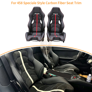 Asientos de Carreras de Fibra de Carbono Seca para 458 Speciale, Asientos Deportivos Ligeros, Mejora del Interior de Superautos - Product Image 3