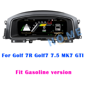 12,5 "<span class=keywords><strong>LCD</strong></span> Instrument Cluster Tachometer Panel <span class=keywords><strong>Monitor</strong></span> Meilen Digitales Armaturen brett für Volkswagen Golf 7 R Golf7 MK7 GTi Passat B8 - Product Image 4