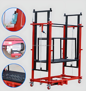 Plataforma Elevadora Eléctrica de 500 kg, 2-12 m, Altura Ajustable, Control Remoto, Certificación CE, para Construcción en Interiores y Exteriores - Product Image 2