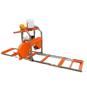 <strong>Mini</strong> Gasoline Wood Cutting Machine <strong>Band</strong> <strong>Saw</strong> Lumber Mill Portable Sawmill - Product Image 1