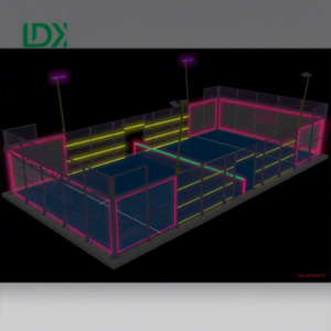 LDK 2024 China Compra profesional Cancha de pá<span class=keywords><strong>del</strong></span> al aire libre Fabricante Cancha De Padel Pistas de pá<span class=keywords><strong>del</strong></span> con marco grande de a - Product Image 2