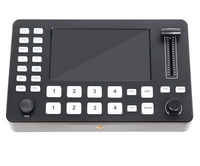 Mezclador de Audio y Video Profesional, Controlador de Cámara PTZ, Mezclador de Video, Conmutador de Video, Streaming HDM1, Mini Conmutador de Video de 4 Canales