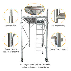Fornitura Diretta LINYIQUEENFactory Ponteggio a Telai H in Acciaio Italiani Perno per Telaio Ponteggio Edile Resistente alla Corrosione ad Alta Resistenza - Product Image 3