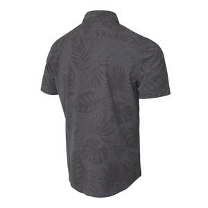 Camisa de pesca con capucha y botones de poliéster, con estampado de logotipo UV indígena, diseño de perla y mascarilla facial de pez rojo, de secado rápido, para otoño. - Product Image 5