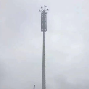 テレコムモノポールタワー5-50m高さカスタマイズされた形状 - Product Image 1