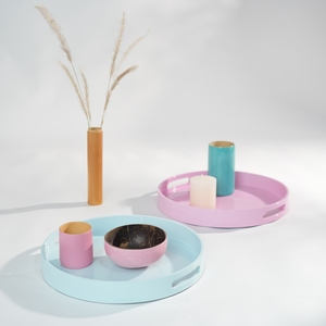 Minh Giang Craft Bespoke Size Lacquer <b>Tray</b> Handmade for Premium Serving, Display, and Interior Decor - Product Image 1