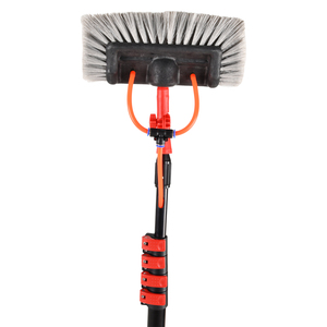 Winslow & Ross แปรงทำความสะอาดพลาสติกขนาด4.5ม./7ม. ไม้กวาดกวาดน้ำ5ก้านอลูมิเนียมแบบยืดหดได้ - Product Image 4