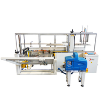Machine électrique numérique de formage de cartons à colle thermofusible avec scelleuse de fond pour l'emballage de vêtements et de produits chimiques