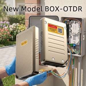 NK1500 24/22dB 260km 1.5m Mini Probador de Fibra Óptica Portátil OPM VFL para Zona Muerta de Eventos para Mantenimiento FTTH - Product Image 1
