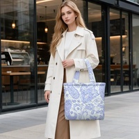 Nouveau Sac Fourre-tout Matelassé Brodé pour Femme, Style Rétro Tendance, Sac à Bandoulière Décontracté, Collection Été 2026