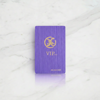 Carte de membre RFID personnalisée en PVC, avec estampage à chaud magnétique, brossée, imperméable, avec impression numérique et plastification