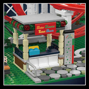 Mô hình lắp ráp tàu lượn siêu tốc công viên giải trí Mould King 11014S Creative Serie, đồ chơi giáo dục kỹ thuật, quà tặng lễ hội - Product Image 5