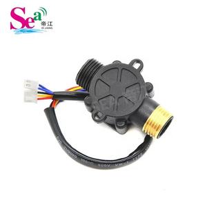 1-30L/min G1/2DN15給湯器フロースイッチタービンタイプ流量計NTC50K温水センサー付き銅シェル - Product Image 3